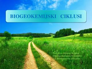 BIOGEOKEMIJSKI CIKLUSI