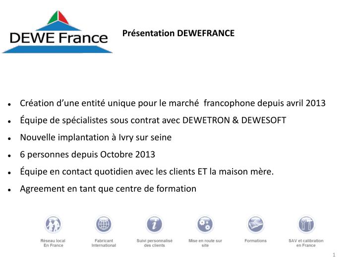 pr sentation dewefrance