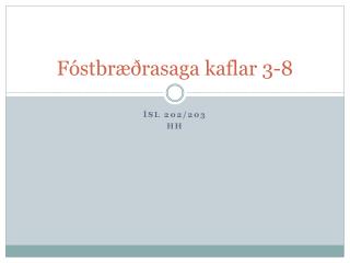 f stbr rasaga kaflar 3 8