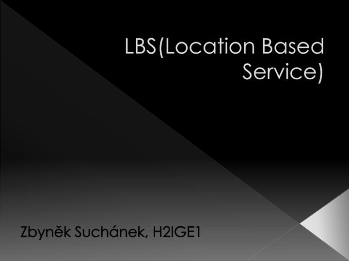 lbs location based service
