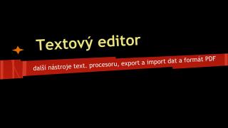 textov editor