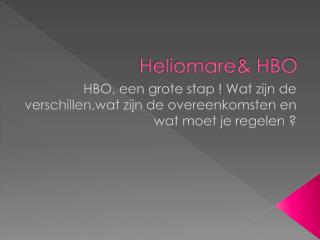 heliomare hbo