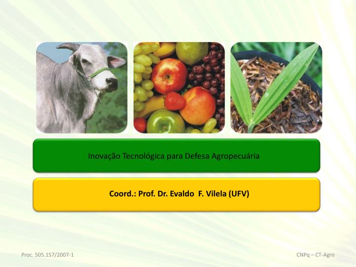 inova o tecnol gica para defesa agropecu ria