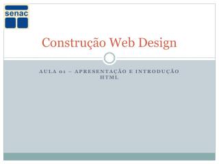 constru o web design