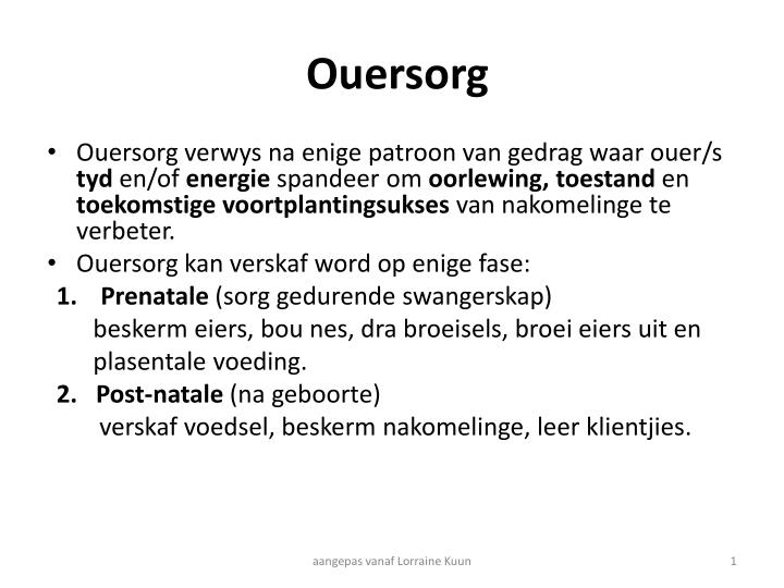 ouersorg