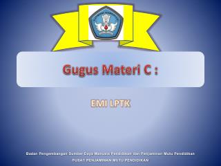 gugus materi c