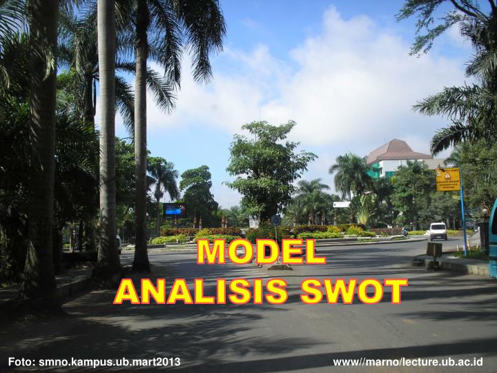model analisis swot