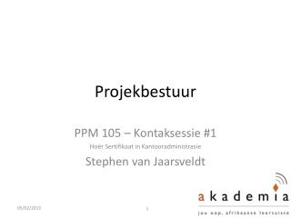 projekbestuur