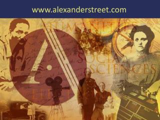 alexanderstreet