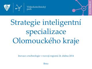 Strategie inteligentní specializace Olomouckého kraje