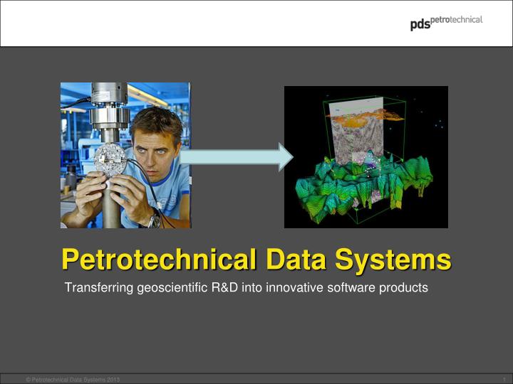 petrotechnical data systems