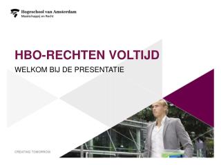 hbo rechten voltijd