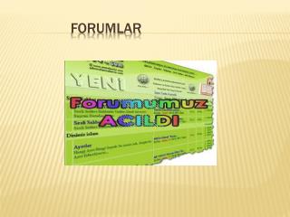 forumlar