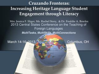 2013 Central States Conference on the Teaching of Foreign Languages