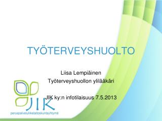 ty terveyshuolto