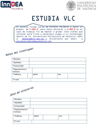 estudia vlc