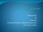 VLC Upgradation - slide 1