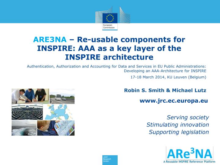 are3na re usable components for inspire aaa as a key layer of the inspire architecture