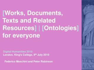 [ Works, Documents, Texts and Related Resources ] | [ Ontologies ] for everyone