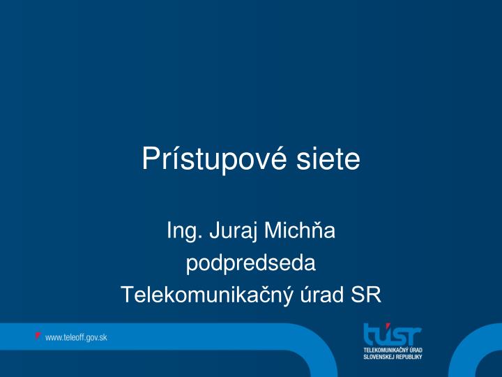 pr stupov siete