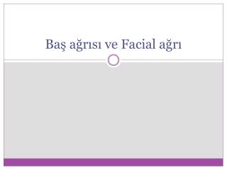 ba a r s ve facial a r