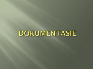 dokumentasie