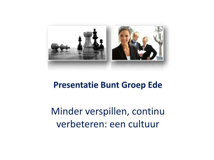 presentatie bunt groep ede