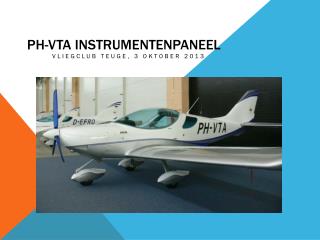 ph vta instrumentenpaneel