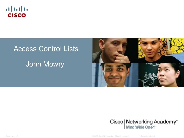 access control lists john mowry