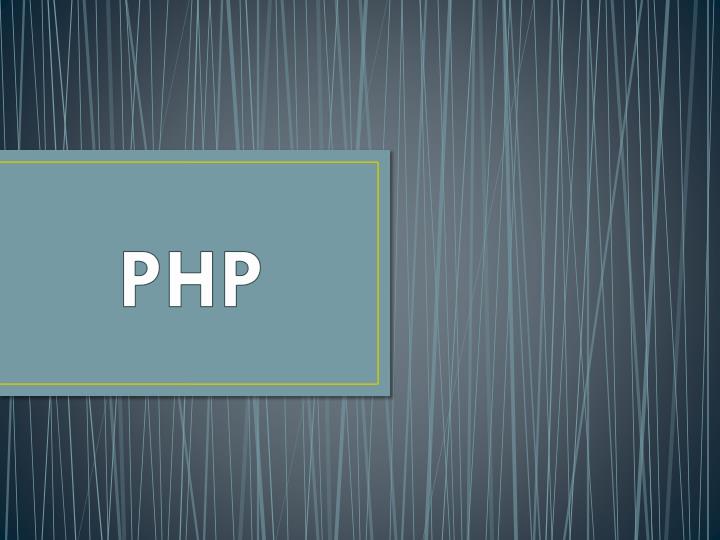 PPT - PHP PowerPoint Presentation, Free Download - ID:3451438