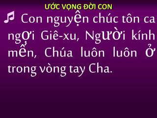 c v ng i con