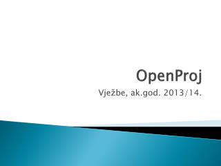 openproj