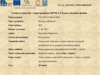 vy 32 inovace ppm10860n p