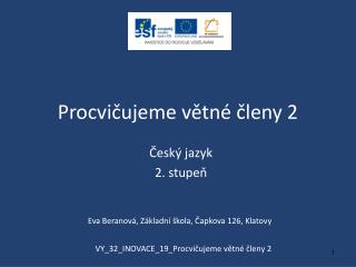 procvi ujeme v tn leny 2