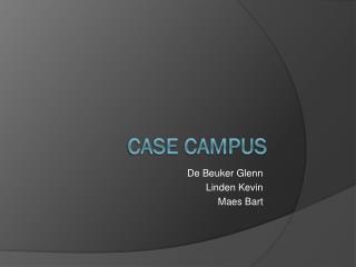 de beuker glenn linden kevin maes bart