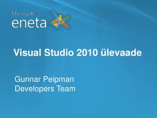 visual studio 2010 levaade