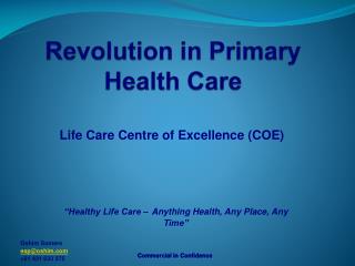 Revolution in Primary Health Care
