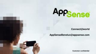 Connect @world AppSenseBenelux@appsense