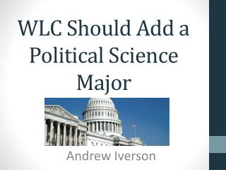 WLC Should Add a Political Science Major