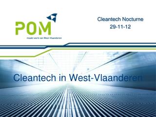 cleantech in west vlaandere n
