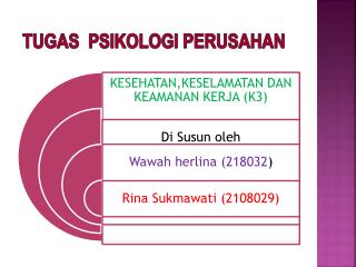 TUGAS psikologi perusahan