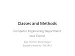 Introduction to Java Programming: Understanding Classes and Methods - slide 1