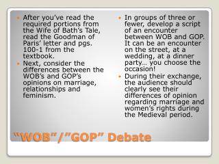 wob gop debate