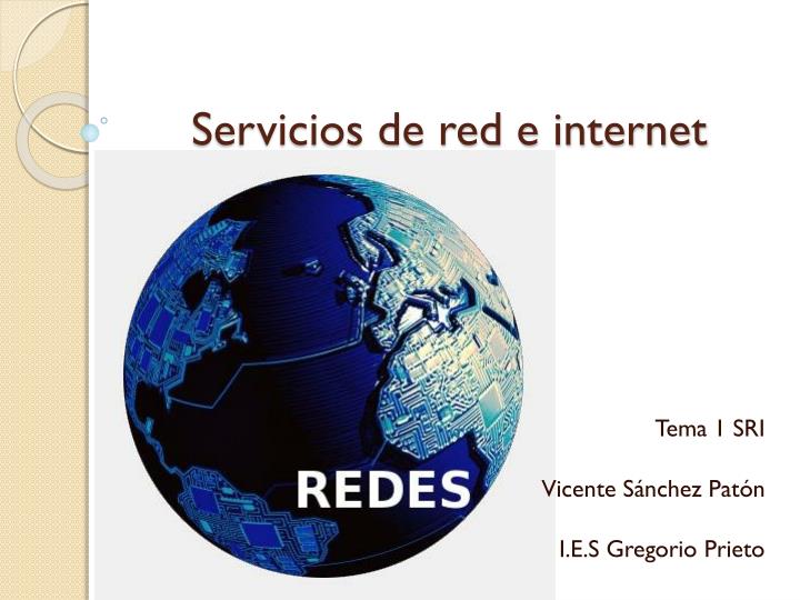 servicios de red e internet