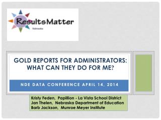 gold reports for administrators what can they do for me