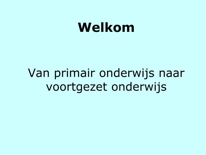 welkom