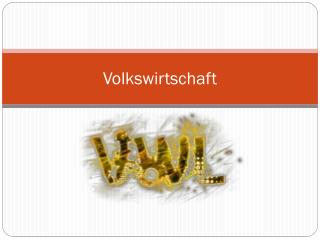 volkswirtschaft