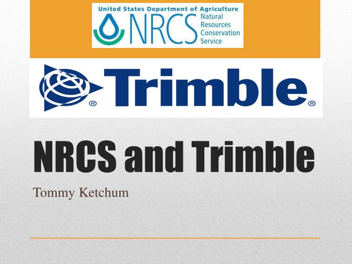 nrcs and trimble