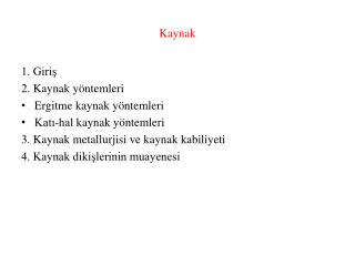 kaynak