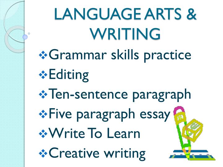 language arts writing